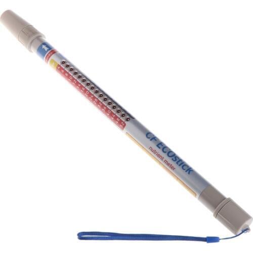 Waterproof 4 in1 Hydroponics Nutrient EC ppm CF Meter Soil Conductivity Tester