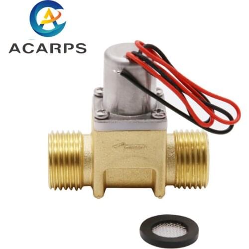 Micro 1/2 inch Water Solenoid Valve with Pulse Brass For 0 Pressure