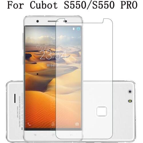 Tempered Glass for Cubot S550 PRO Smartphone Explosion-proof Protective Film Screen Protector cover phone for S550