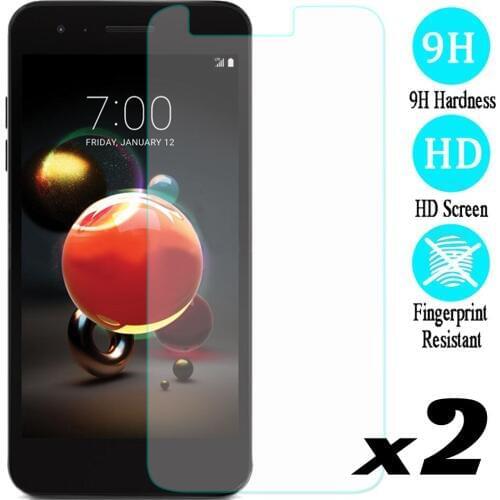 Tempered Glass Screen Protector Explosion-proof Front Films For LG Tribute Dynasty/Aristo 2/K8 2017/LV3 2018/K4 2017/Fortune