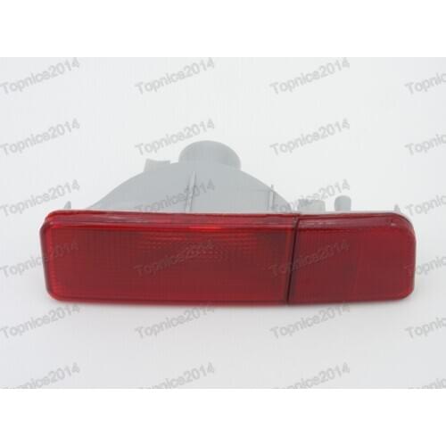 1Pcs Left Side Tail Bumper Reflector Lamp Rear Fog lamp Light For Mitsubishi Outlander Eu Model 2003-2004