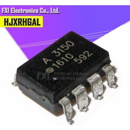 10PCS HCPL3150 HCPL-3150 A3150V A3150 SOP-8 Optocoupler IC New and