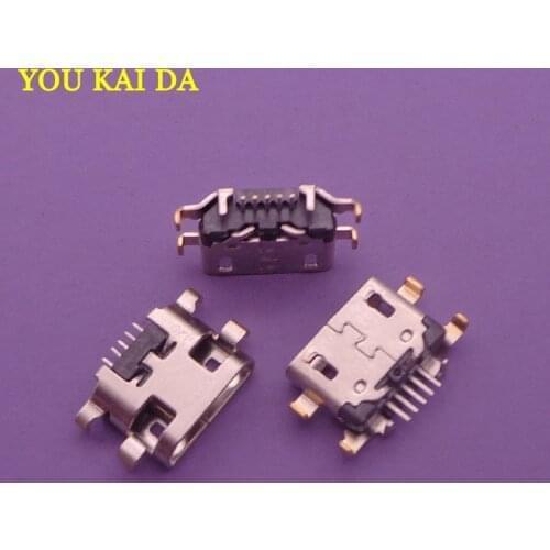 100PCS USB Charging Port Dock For Motorola Moto E6 XT2005 E5Play XT1921 E5 Play Go Samsung A10S A107 Charger Connector Socket