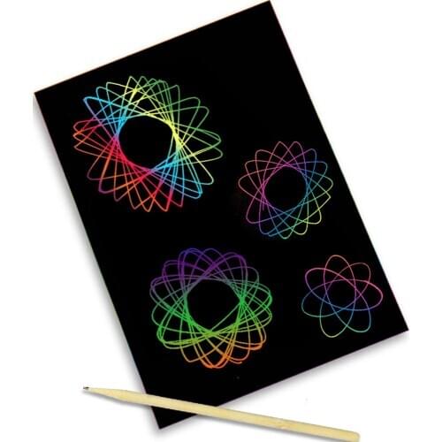 22pcs Spirograph Drawing Toys Set Creative Educational Toy Interlocking Gears & Wheels Drawing Accessories For children