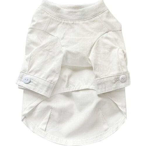 Small Dog Shirt Cat Puppy Outfits Small Dog Clothes Puppy Apparel Yorkshire Pomeranian Poodle Bichon Schnauzer Clothing Pet Coat