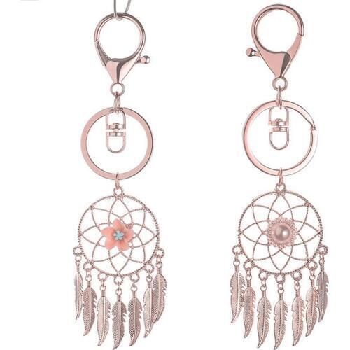 Korea Style Dream Catcher Key Chain Bag Pendant Metal Pendant Girl Gift Home Decoration Dreamcatcher