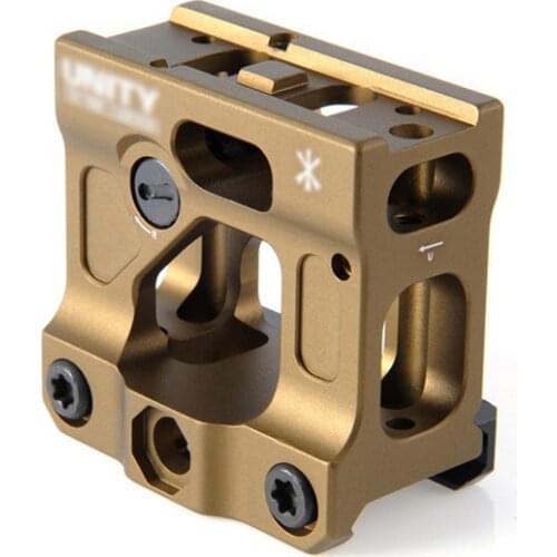 FAST FTC Mount For T2 And AImpoint Magnifier CNC Tech Black And FDE Colors With Full Original Markings