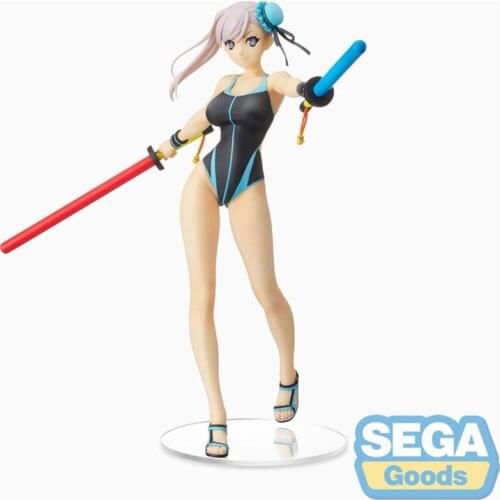 Judai Original Sega SPM Figure Fate Grand Order FGO Saber Miyamoto Musashi Swimsuit Berserker PVC Action Figure Model Doll Toys
