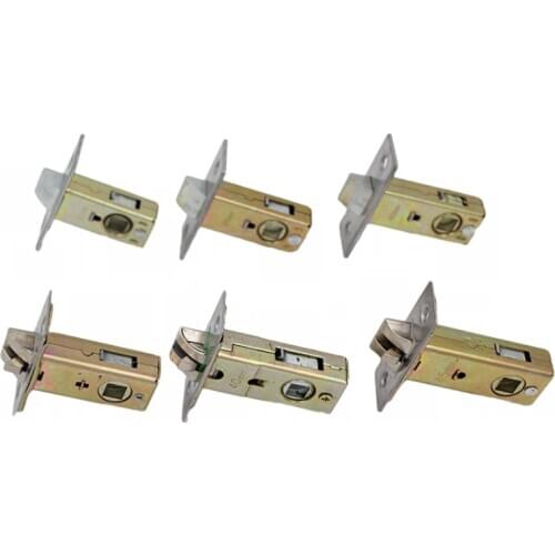 Hardware Single Lockbody Tongue Passageway Lock Body Lock Core Toilet Door Lock Single Tongue Lockcase Fitting