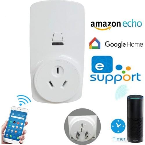 Intelligence WIFI Socket Australian regulations Remote control Switch timing Alexa Google home Australia