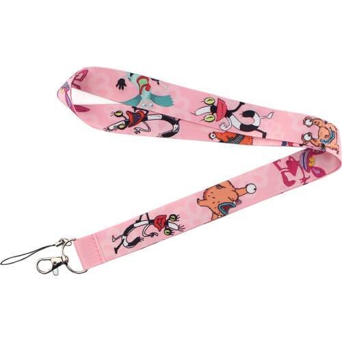 K395 Monsters Lanyards For keychain ID Card Pass Mobile Phone USB Badge Holder Hang Rope Lariat