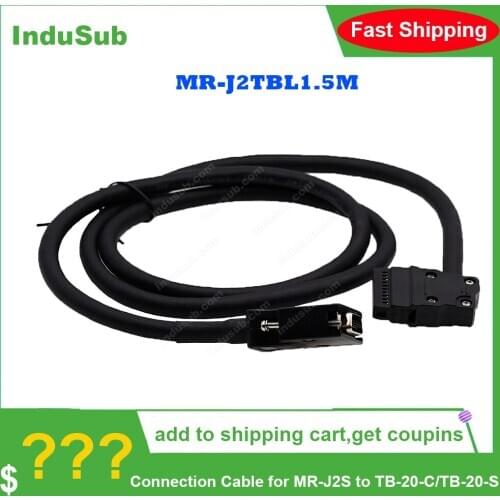 MR-J2TBL1.5M Connection Cable for MR-J2S to TB-20-C/TB-20-S 1.5 m IAK3_SERVO
