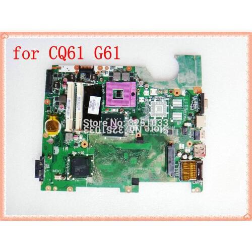 577997-001 DA00P6MB6D0 for HP G61 CQ61 motherboard DDR2 motherboard Compaq Presario CQ61 Notebook PC free shipping