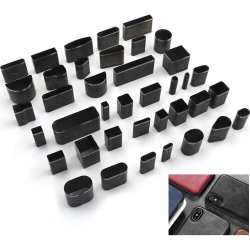 24/39/52/55pcs Punching Head Tool Set, Professional Leather Hollow Drilling Head, Multifuction Leather Making Craftwork Supplies