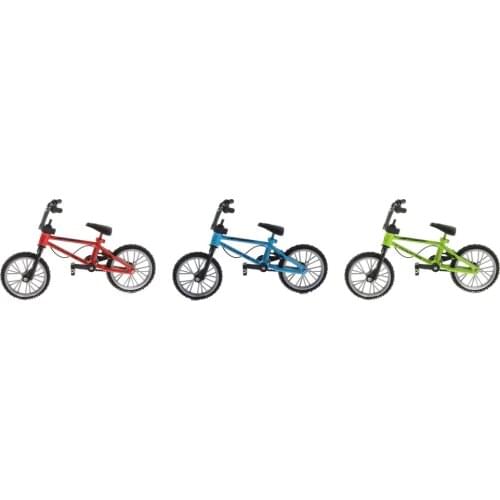 Finger Road Bicycle Toy 1:24 Red Mountain Bike Simulation Model Childrens Toy