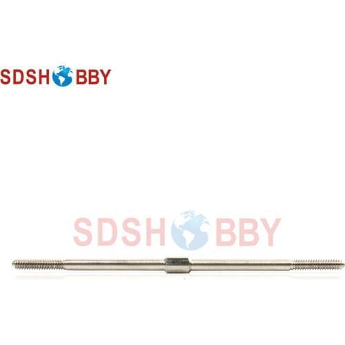 Stainless Steel Hexagon Push Rod M3*4 inch with U.S System Left & Right Teeth