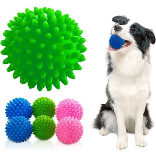 Pet Dog Toys Puppy Funny Interactive Chew Toys for Small Dog Resistant To Bite Teeth Training Rubber Ball Dog Toys Pet Supplies