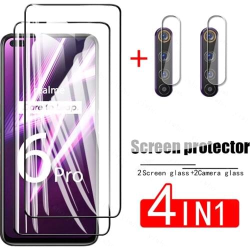 Glass For oppo Realme 6 Pro camera lens protective Glass on Realme 8 Pro 8Pro Real me 6pro Realme6 screen protector cover Film