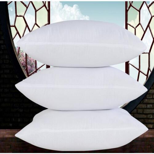 Thick Cotton-padded Cushion Pillow Core Inner for Sofa Cars Cushion Soft PP Cotton Pillows Filling 45*45 Seat Cushion Core