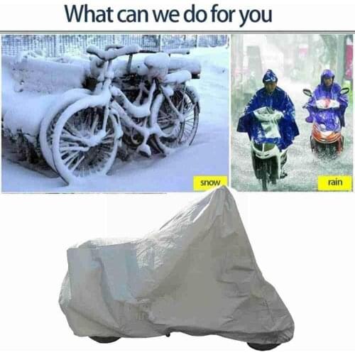 Motorcycle Protective Cover Waterproof Dust Proof UV Rain Scooter Bike Indoor S/L/XL Covers Outdoor Protector For Motors P4F4