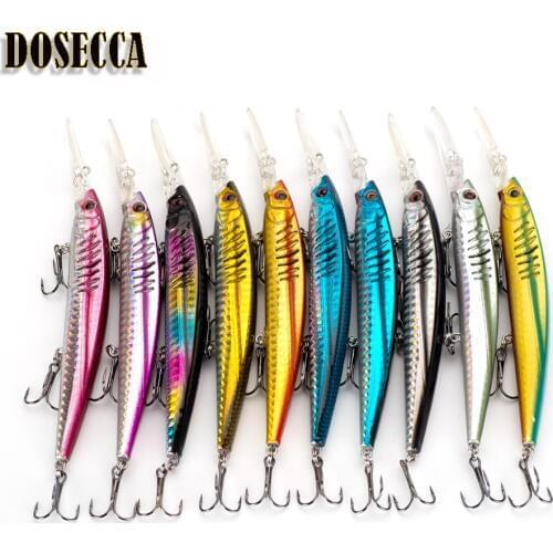 1PCS 15Cm 12.5g Japan Hard Bait Laser Minnow Fishing Lure Deep Sea fishing Artificial Wobbler Pesca Fishing Bait fishing tackle