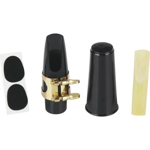 5Pcs/Set Alto Sax Saxophone Mouthpiece Cap Buckle Reed Musical Instrument Part