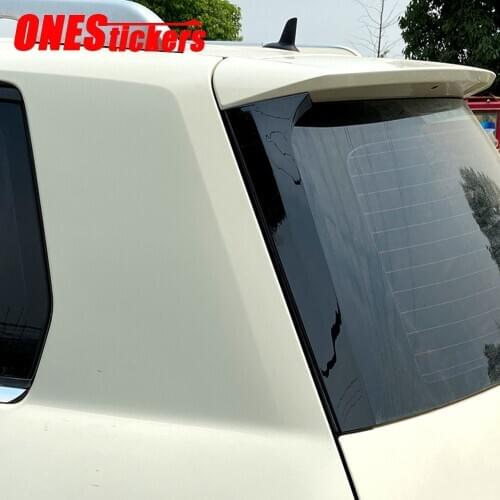 For Mercedes Benz GLK Class X204 GLK200 GLK260 GLK300 2009-2015 ABS Car Accessories Rear Windshield Side Wing Spoiler Trim Cover