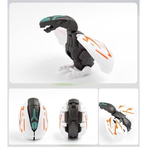 Dinosaur Deformation Toy Children Dinosaur Robot Boy Toy Deformation Gashapon Toy Dinosaur Egg Toy for Kids Use