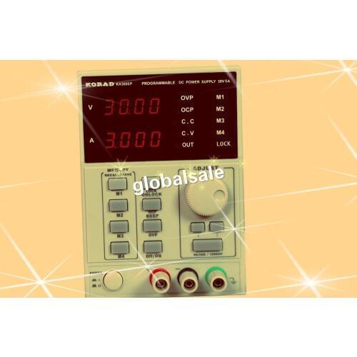 FREE SHIPPING KORAD KA3005P - Programmable Precision Variable Adjustable 30V, 5A DC Linear