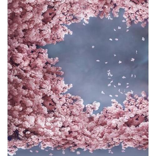 Fall flowers ins video backgrounds photography vinyl marriage photo backdrops for photo Studio accessories photophone CM-7272