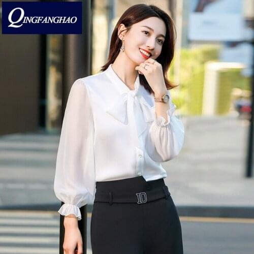 Womens Chiffon Shirts QingFangHao China
