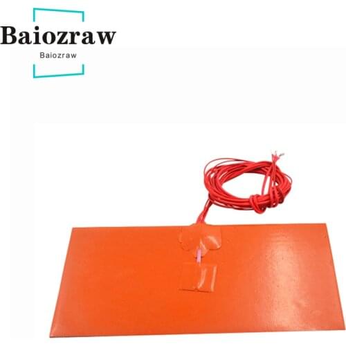 200x300mm Silicone Heating Pad Heater for 3D Printer Heat Bed 3D Printer Accessories