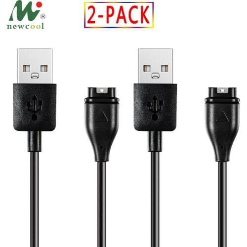 2-Pack for Fenix 5 5X 5S Watch Charger,Replacement Charging Cable Cord for 2020 Garmin Forerunner935 Car and Home Charging Cable