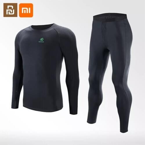 Youpin thin functional underwear mens and womens wicking and quick-drying thermal underwear winter autumn clothes long pants