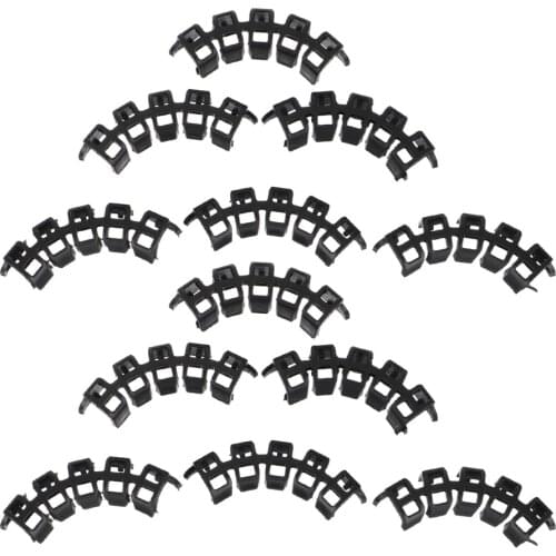 100 Pcs Plant Bender Plastic Tomato Holder Tomato Reinforcing Clips Branches Bender Bending Clips Low Stress Training Clips