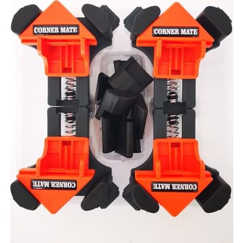 4 in 1 90 Degree Holder Clip Woodworking Right Angle Fixed Clip Photo Frame Clip DIY Spring Clip G Word Clip