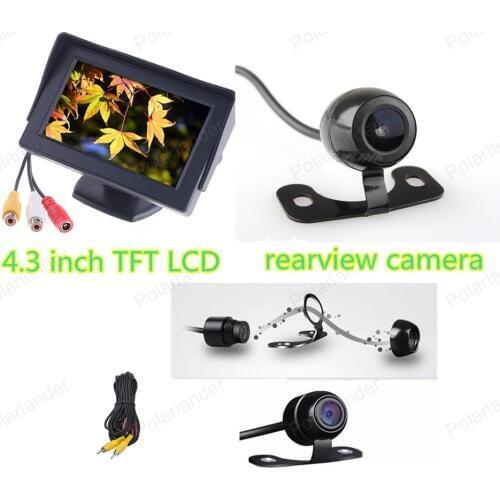 480x240 4.3 inchTFT LCD Rearview Monitor for Car Rear reversing backup parking camera