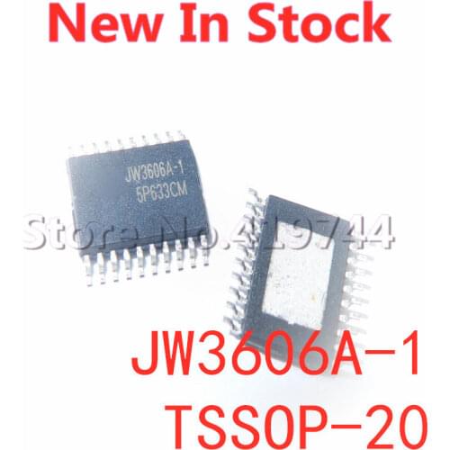 5PCS/LOT JW3606A-1 JW3606A JW3606 TSSOP-20 SMD power IC integration In Stock NEW original IC