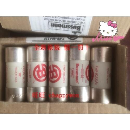 Free Shipping 10PCS/LOT US Bussmann Fuses FWP-80A22F FWP-80A22Fa 80A 700V 22 times; 58mm