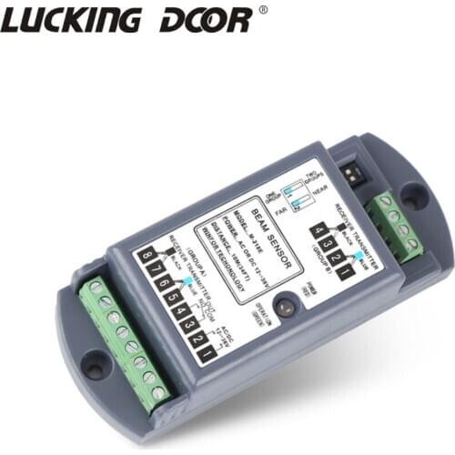 Photoelectric Beam Sensor 10m 90-degree infrared electronic Safety Light automatic door Anti-pinch safety beam sensor