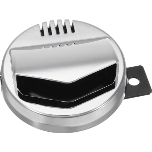 New 12V 110db 94mm Motorcycle Electric Horn Super Loud Cafe Racer Retro Aluminum Coil Vehicles Cars Trucks Motorcycles Universal