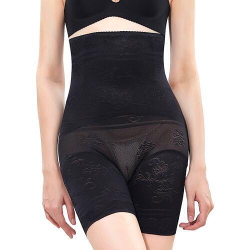 Thin Plus Size 5XL Boxer shaping high waist women underwear abdomen butt-lifting control panties slimming body shaping shapers