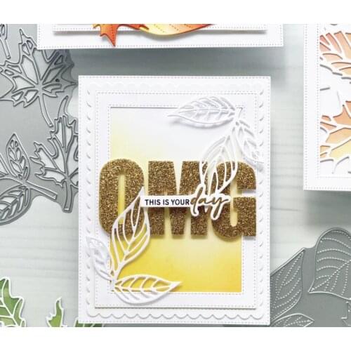 New Large letter decoration metal Cutting Dies Stencils DIY Scrapbooking Paper/photo Cards Embossing Dies