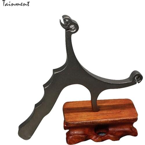 Hunting Slingshot High Handle Precision Slingshot Package with Rubber Band Professional Hunting Aiming Tool for Hunting Shooting