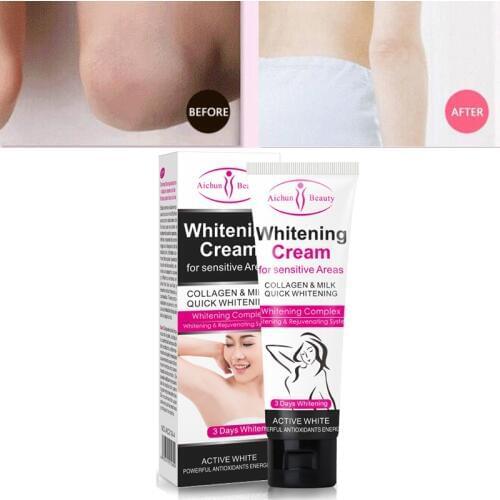 2018 New Arrived Aichun Beauty Armpit Whitening Cream Specially And Between Legs 100% Safe Specail Formula Armpit Whitener