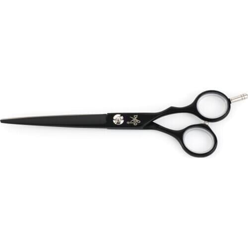 Professional Hairdressing Scissors ceramics merger JEWEL BLACK finish teflonados 6 "