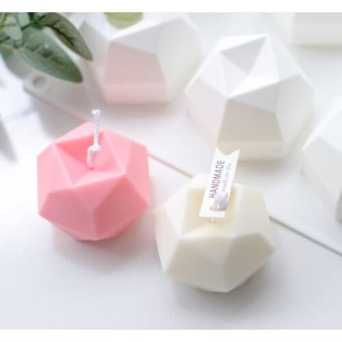 DIY Handmade Candle Material Resin Mold Candle Making Supplies 3D Irregular Silicone Candle Mould Aromatherapy Candle Mould NEW