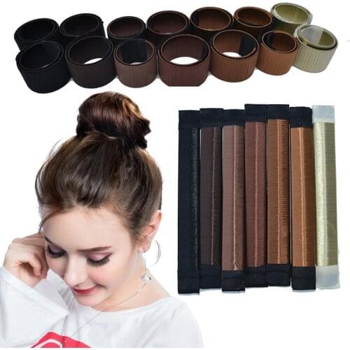 The chignon, the simple and quick roll up chignon, the original magic chignon, the donut hair, the perfect chignon
