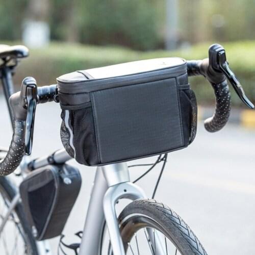 Bike Handlebar Bag Large Capacity Waterproof Water Front Bike Dry Pack Storage Bag For Road Bike Mtb Mountain Bike