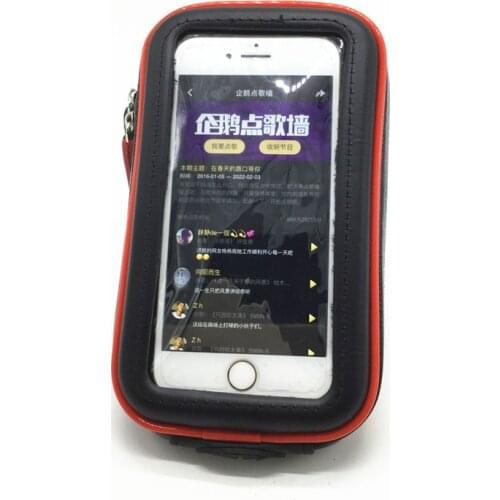 Waterproof Zipper Case with 1 inch Ball and Hole for Smart Phones and GPS